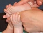 Babymassage Hände
